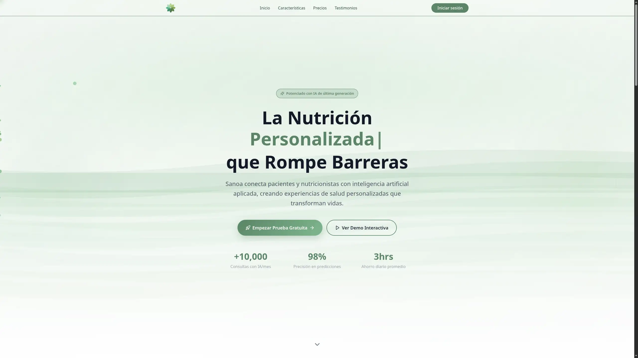 Sanoa - Gestión Integral para Nutricionistas